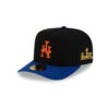 New York Mets Just Caps Upside Down Logo Royal Embroidered A-Frame Fitted Hat 2 New York Mets Just Caps Upside Down Logo Royal Embroidered A-Frame Fitted Hat