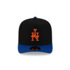 New York Mets Just Caps Upside Down Logo Royal Embroidered A-Frame Fitted Hat 4 New York Mets Just Caps Upside Down Logo Royal Embroidered A-Frame Fitted Hat