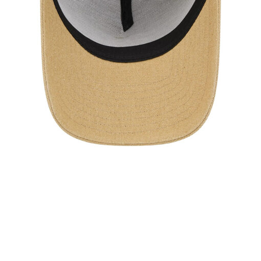 New York Mets Logo Essentials Khaki Black Embroidery A-Frame Snapback Cap New York Mets Logo Essentials Khaki Black Embroidery A-Frame Snapback Cap