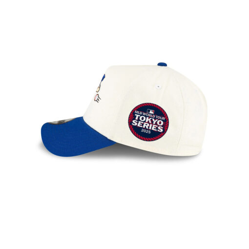 New York Mets Mini Mascot White A-Frame Embroidered Snapback Hat New York Mets Mini Mascot White A-Frame Embroidered Snapback Hat