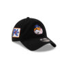 New York Mets Mr. Met Black Embroidered Adjustable Hat