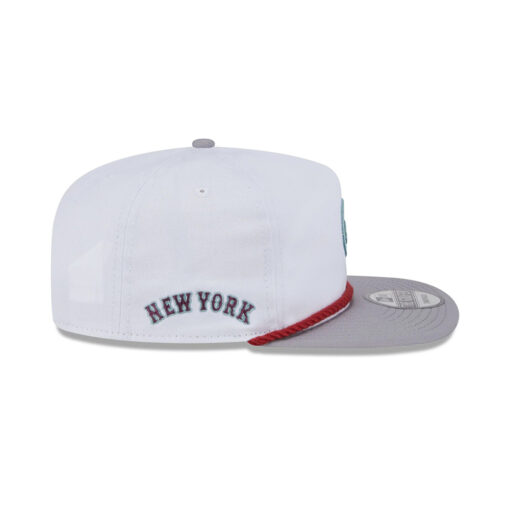 New York Mets Optic White Golfer Embroidered Cap New York Mets Optic White Golfer Embroidered Cap