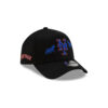 New York Mets Siegelman Stable Black Stitched A-Frame Snapback Cap
