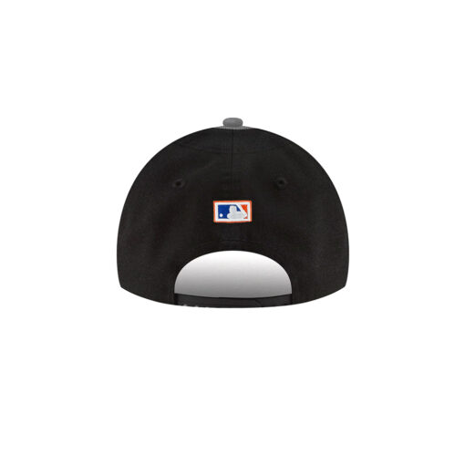 New York Mets Siegelman Stable Black Stitched A-Frame Snapback Cap