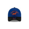 New York Mets Siegelman Stable Black Visor A-Frame Embroidered Snapback Hat