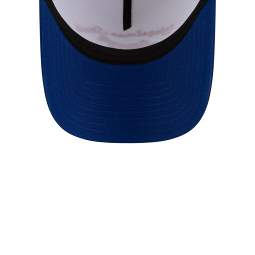 New York Mets Siegelman Stable Blue Visor A-Frame Embroidered Snapback Hat