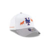 New York Mets Siegelman Stable Gray Visor Stitched A-Frame Snapback Cap