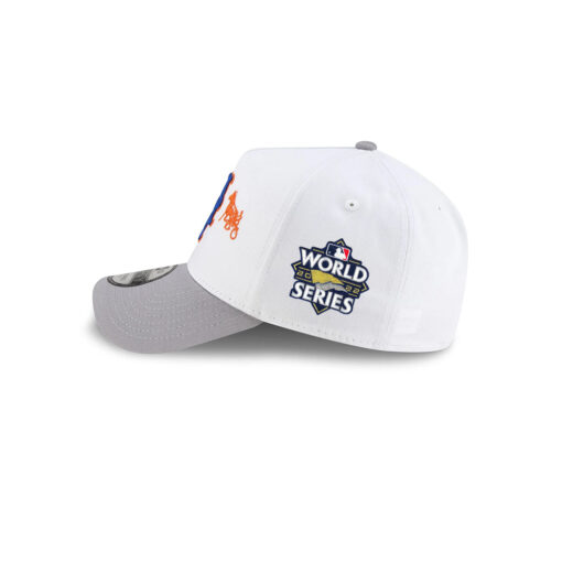 New York Mets Siegelman Stable Gray Visor Stitched A-Frame Snapback Cap