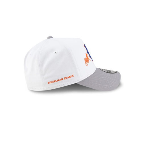 New York Mets Siegelman Stable Gray Visor Stitched A-Frame Snapback Cap