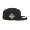 New York Mets St. Patricks Day Black Embroidered Fitted Cap