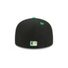 New York Mets St. Patricks Day Black Embroidered Fitted Cap