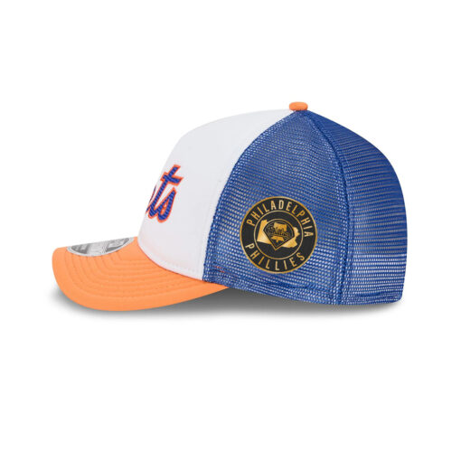 New York Mets Summer Derby Stitched M-Crown A-Frame Snapback Hat New York Mets Summer Derby Stitched M-Crown A-Frame Snapback Hat