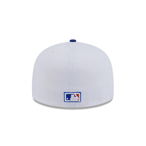 New York Mets Summer Derby White A-Frame Embroidered Fitted Cap New York Mets Summer Derby White A-Frame Embroidered Fitted Cap