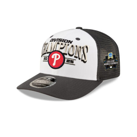 Philadelphia Phillies 2025 Regular Season Division Champions Locker Room Black Stretch-Snap Cap