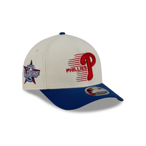 Philadelphia Phillies 2026 All-Star Game Blue Embroidered M-Crown A-Frame Snapback Hat
