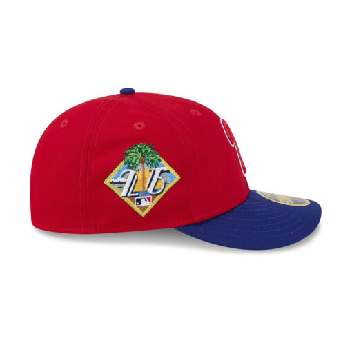 Philadelphia Phillies 2026 Spring Training Low Profile Red Fitted Cap