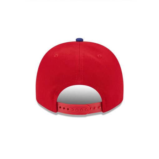 Philadelphia Phillies Cartoon Red Embroidered Snapback Cap