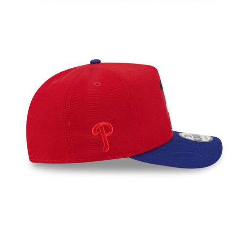 Philadelphia Phillies Cartoon Red Embroidered Snapback Cap