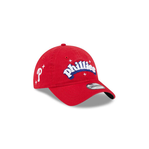 Philadelphia Phillies Cheer Kids Red Embroidered Logo Adjustable Cap