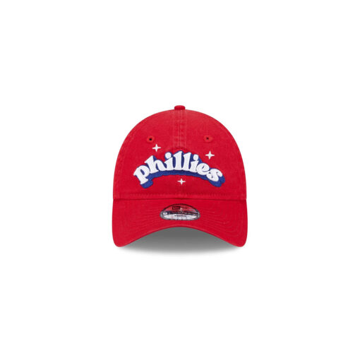 Philadelphia Phillies Cheer Kids Red Embroidered Logo Adjustable Cap