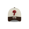 Philadelphia Phillies City Script Cream Embroidered A-Frame Snapback Cap