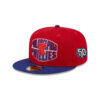 Philadelphia Phillies Classic Tones Red Embroidered Fitted Hat