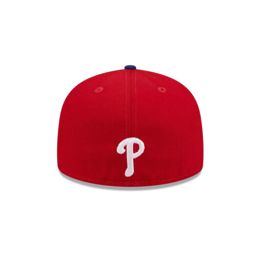 Philadelphia Phillies Classic Tones Red Embroidered Fitted Hat