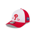 Philadelphia Phillies Conversation Hearts Red A-Frame Adjustable Hat