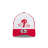 Philadelphia Phillies Conversation Hearts Red A-Frame Adjustable Hat
