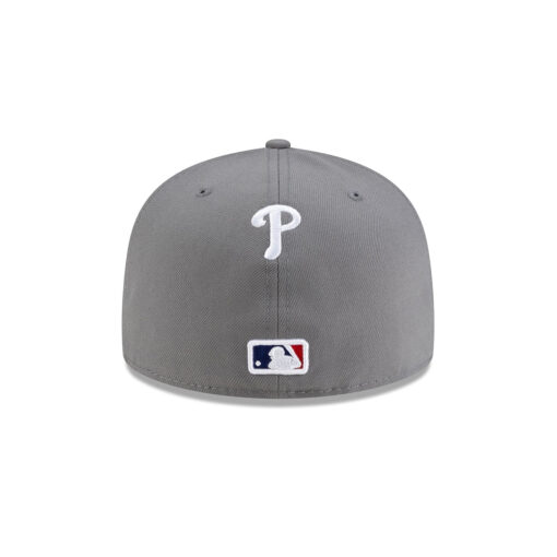 Philadelphia Phillies Hyperfly Katakana Gray Stitched Logo Fitted Cap