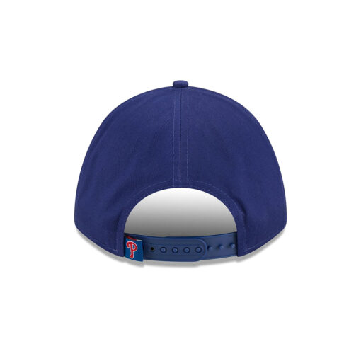 Philadelphia Phillies Metallic Womens Navy M-Crown A-Frame Embroidered Snapback Cap