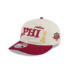 Philadelphia Phillies Scattered Patches Retro Crown Beige Stitched Logo Snapback Hat