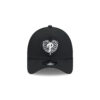 Philadelphia Phillies Skeletal Heart Black Embroidered Snapback Cap