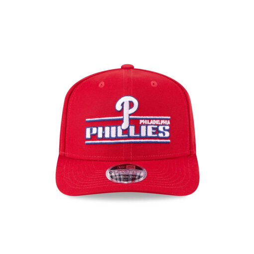 Philadelphia Phillies Stated Red Embroidered Logo Stretch-Snap Hat