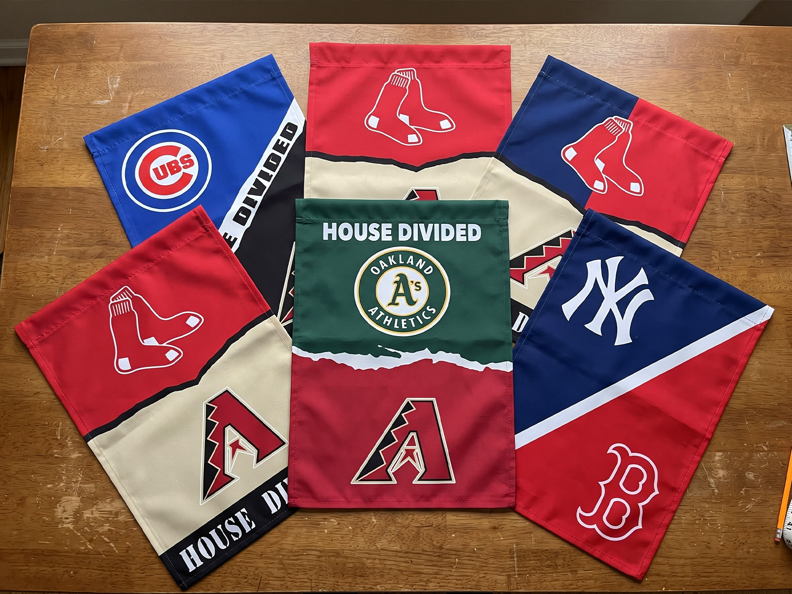 MLB House Divided Flags