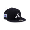 Atlanta Braves 42 Tribute Snapback in Black