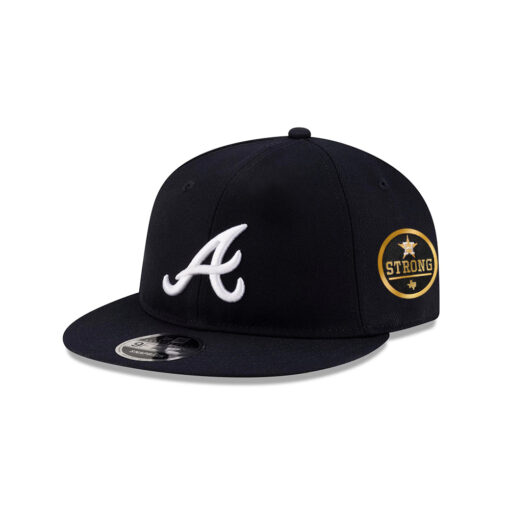 Atlanta Braves 42 Tribute Snapback in Black