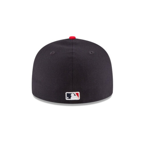 Atlanta Braves ’95 Championship Wool Fitted Cap in Black Red