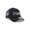 Atlanta Braves Alt Tomahawk Practice Mesh Snapback in Black