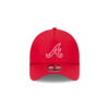 Atlanta Braves Alternate Colorway Practice Mesh Snapback in Red