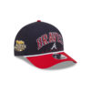 Atlanta Braves Arch M-Crown A-Frame Snapback in Black Red