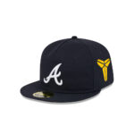 Atlanta Braves Boho Wool Fitted Cap in Black