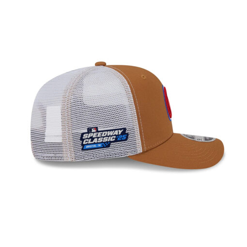 Atlanta Braves Bronze Mesh Snapback in Bronze