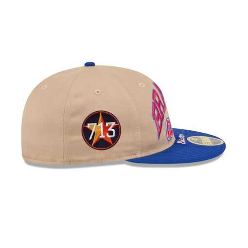 Atlanta Braves Camel Retro Crown Fitted Cap in Brown