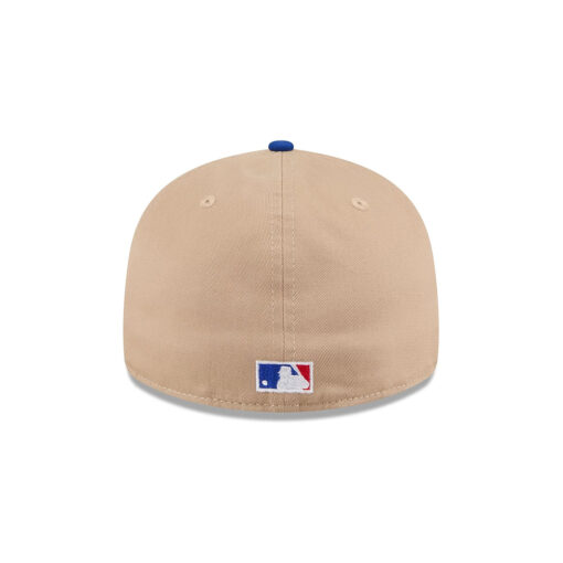 Atlanta Braves Camel Retro Crown Fitted Cap in Brown