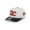 Atlanta Braves Chainstitch A-Frame Snapback in White