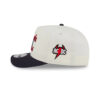Atlanta Braves Chainstitch A-Frame Snapback in White