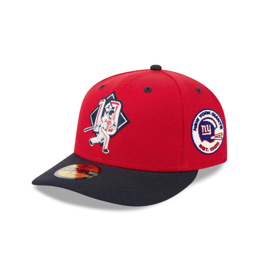 Atlanta Braves Chipper Jones Tribute Fitted Cap in Red Black