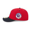 Atlanta Braves Chipper Jones Tribute Fitted Cap in Red Black
