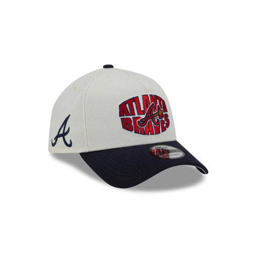 Atlanta Braves Classic Tone A-Frame Snapback in White